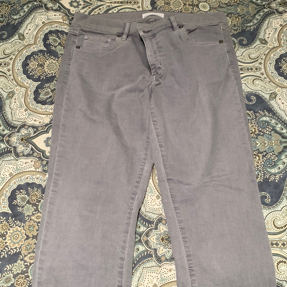 Loft grey “modern skinny” pants